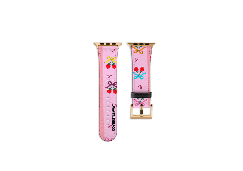 Strawberry Crush Apple Watch Strap