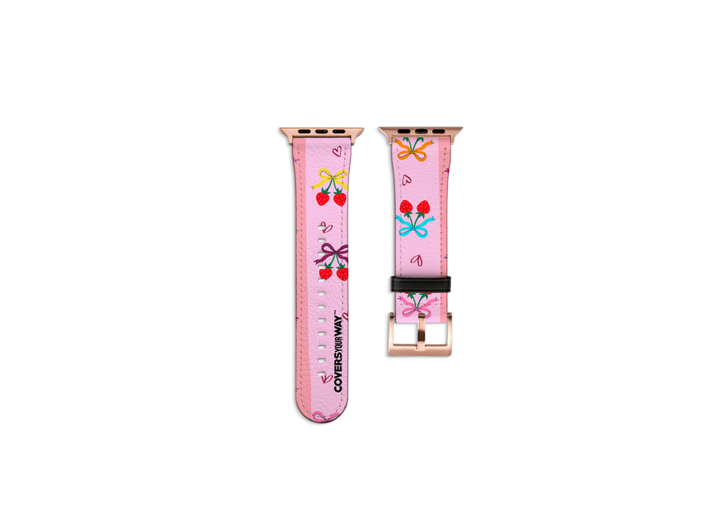 Strawberry Crush Apple Watch Strap