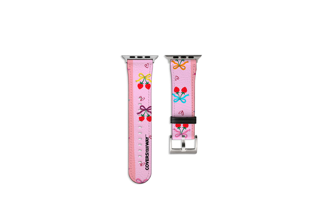 Strawberry Crush Apple Watch Strap