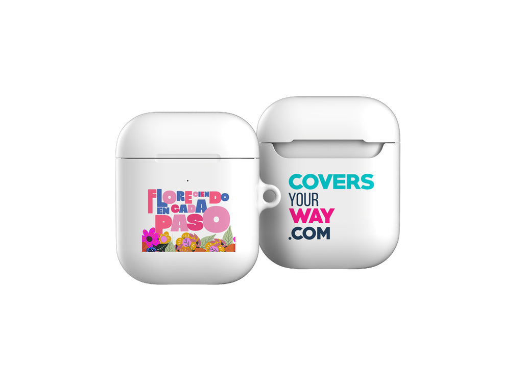 Floreciendo en cada paso AirPods Case