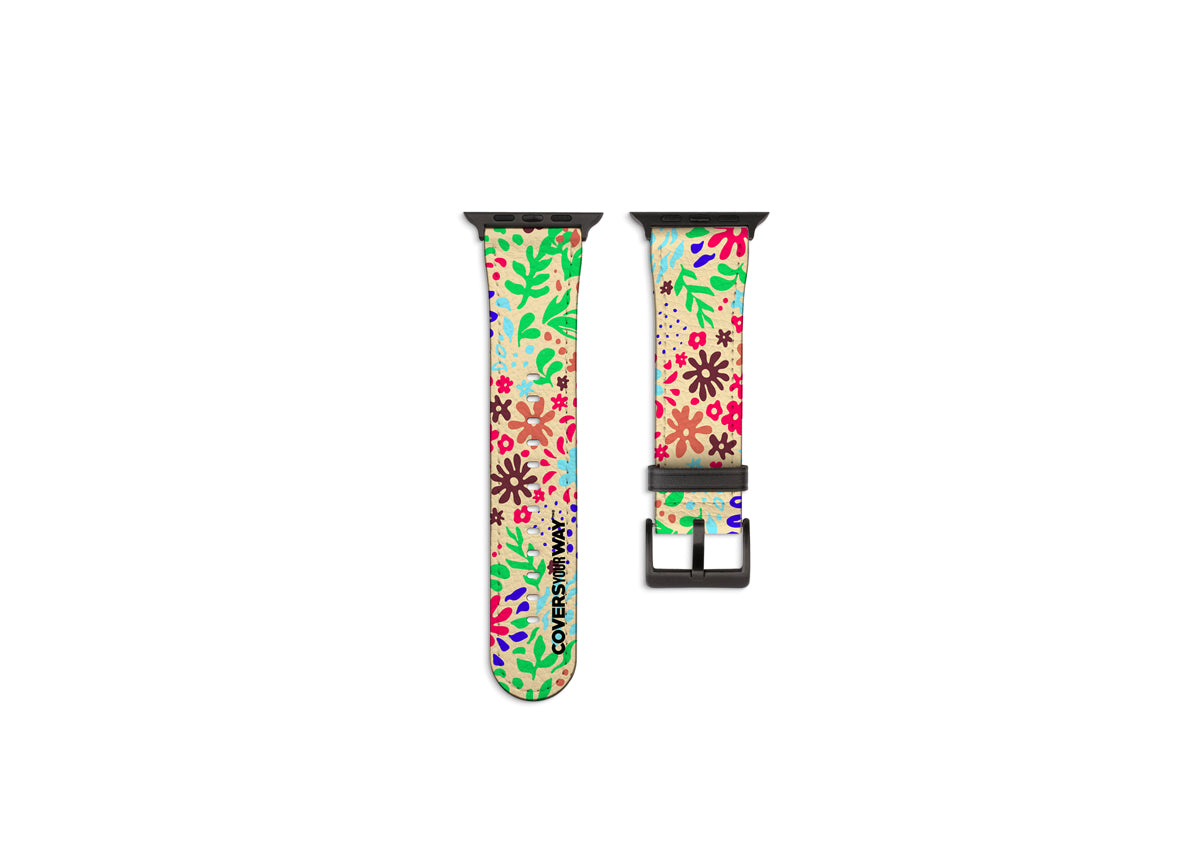 Pa' lante y con BUENAS VIBRAS Apple Watch Strap