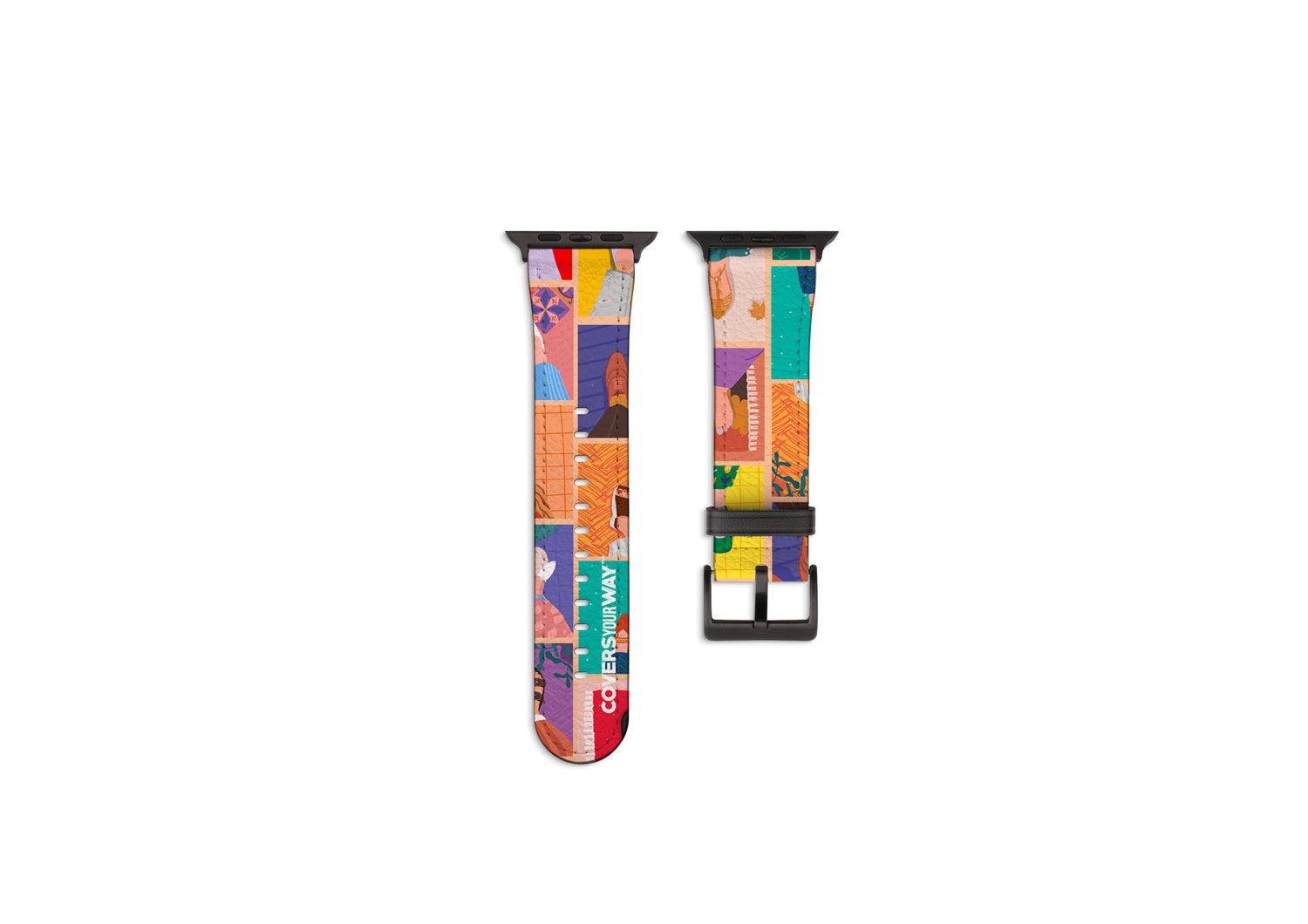 VIVE, INSPIRA, Deja HUELLA Apple Watch Strap