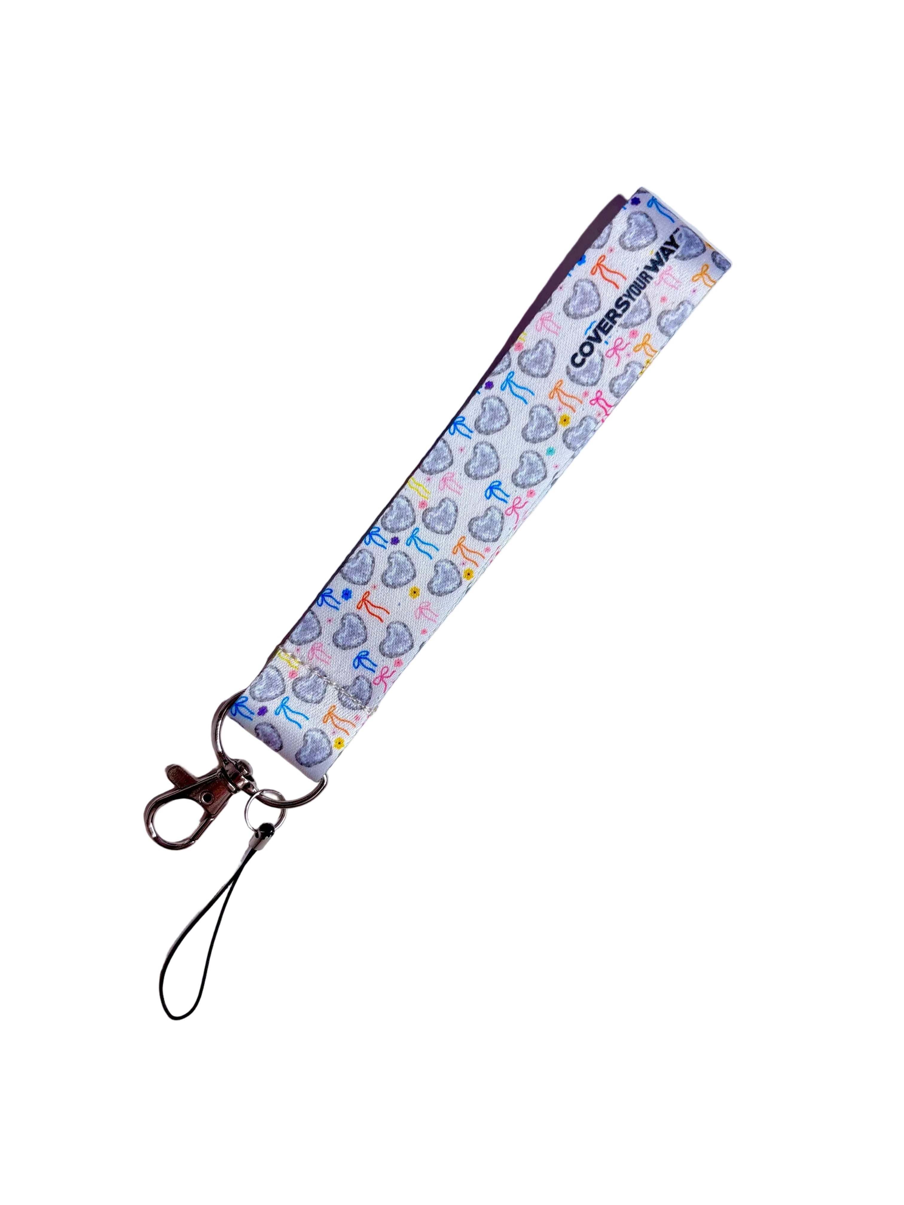 Disco Heart Vibes Phone Lanyard