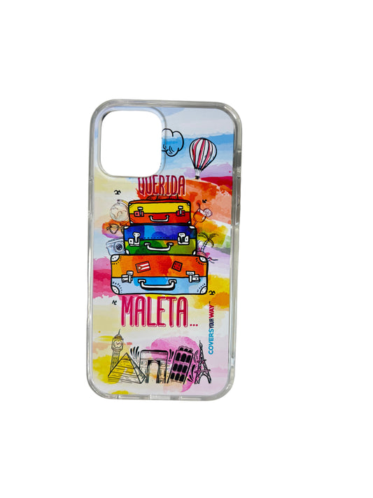 Querida maleta iPhone 12 Clear Impact Resistant