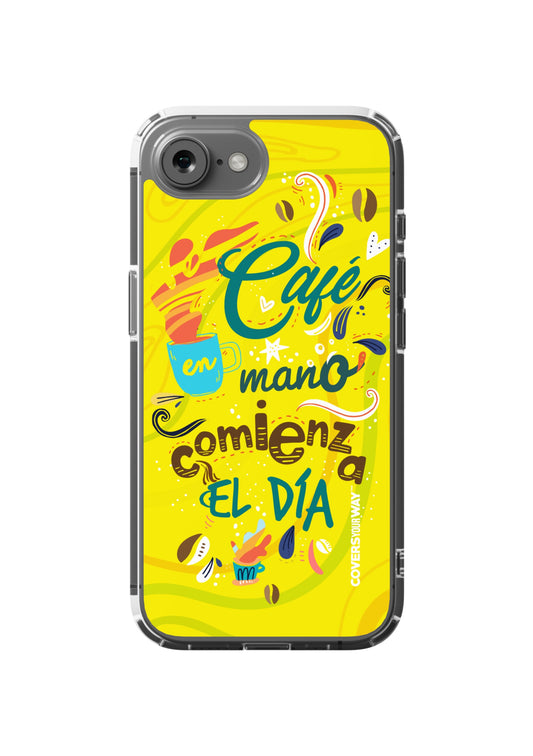 Café en mano