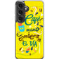 Café en mano Samsung Galaxy