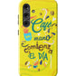 Café en mano Samsung Galaxy