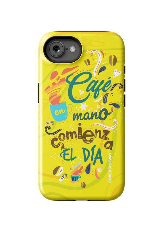 Café en mano