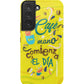 Café en mano Samsung Galaxy