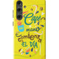 Café en mano Samsung Galaxy