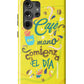 Café en mano Samsung Galaxy