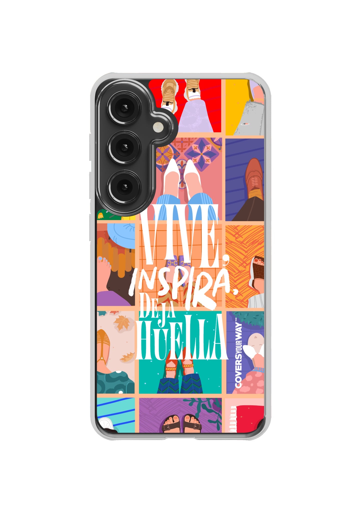 VIVE, INSPIRA, Deja HUELLA Samsung Galaxy