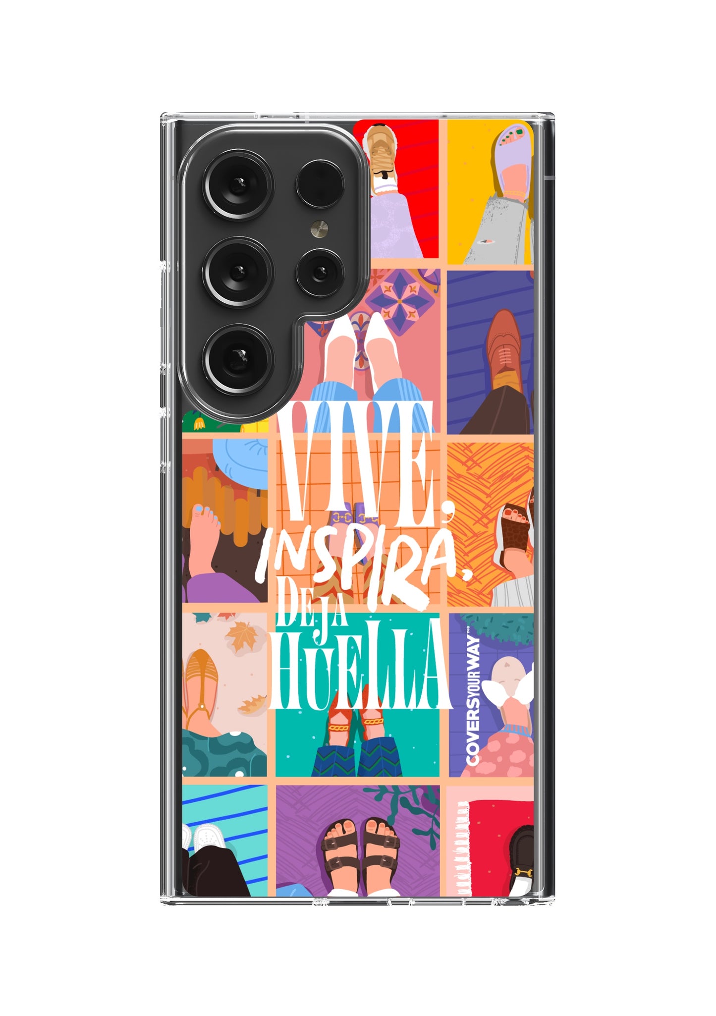 VIVE, INSPIRA, Deja HUELLA Samsung Galaxy