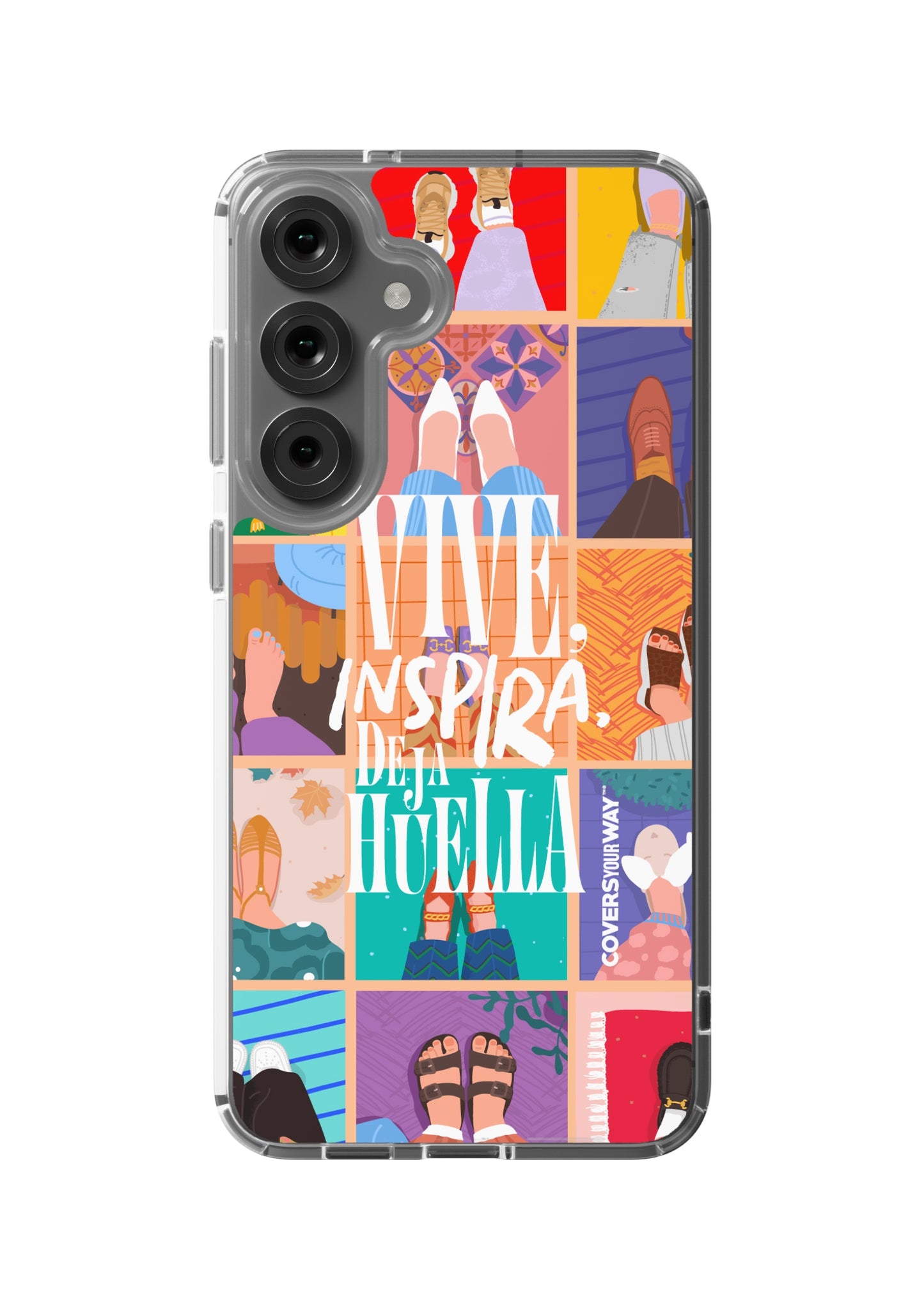 VIVE, INSPIRA, Deja HUELLA Samsung Galaxy