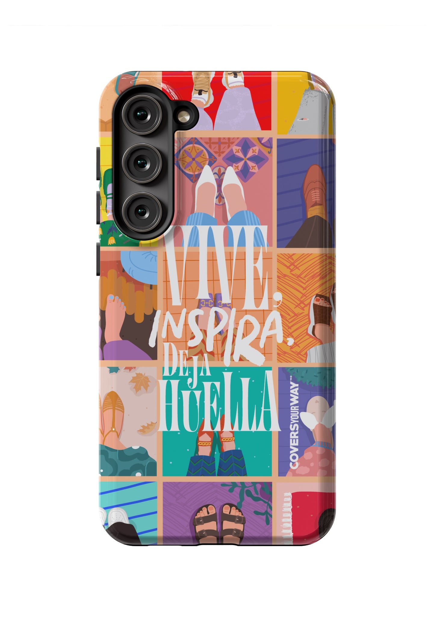 VIVE, INSPIRA, Deja HUELLA Samsung Galaxy