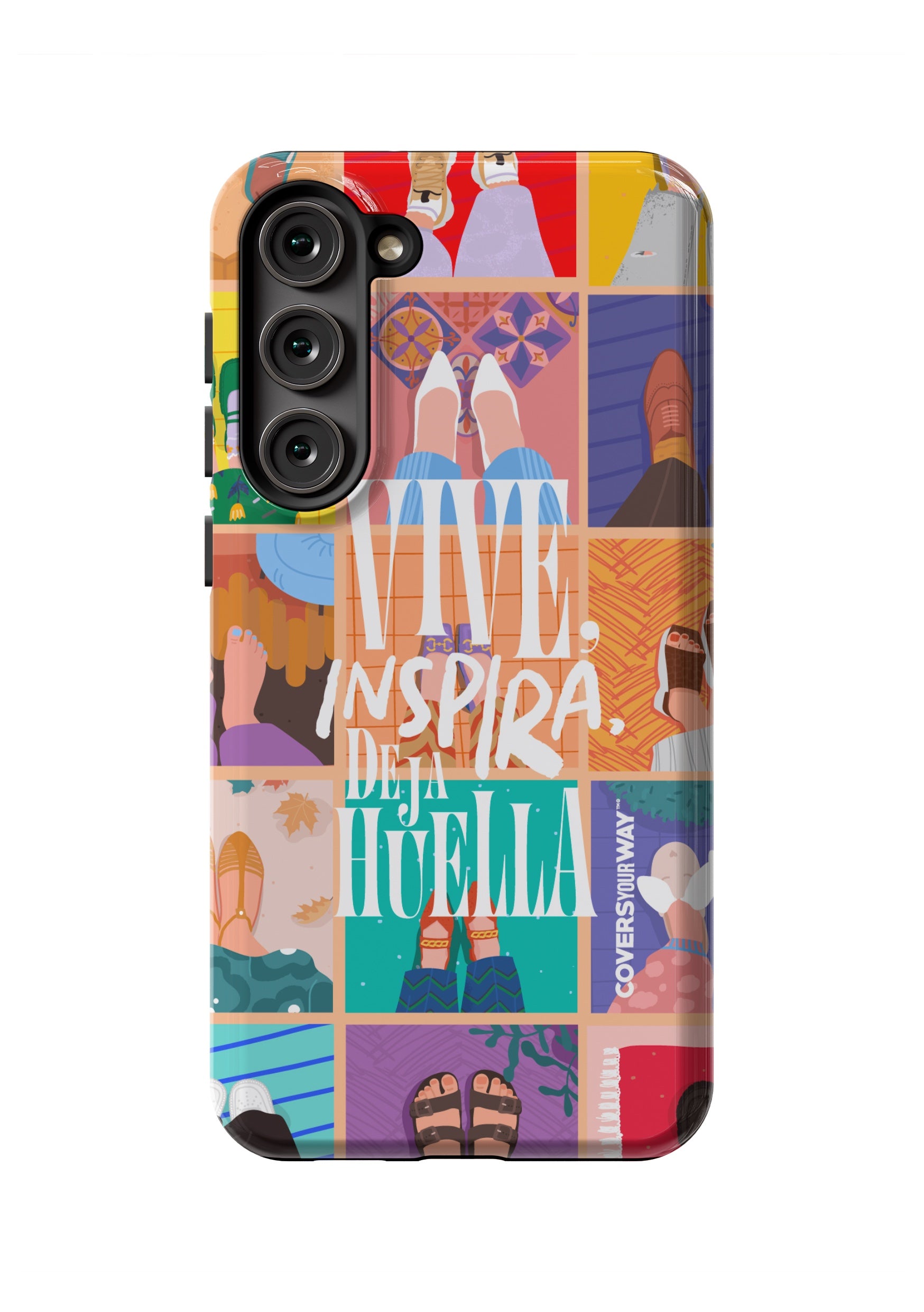VIVE, INSPIRA, Deja HUELLA Samsung Galaxy
