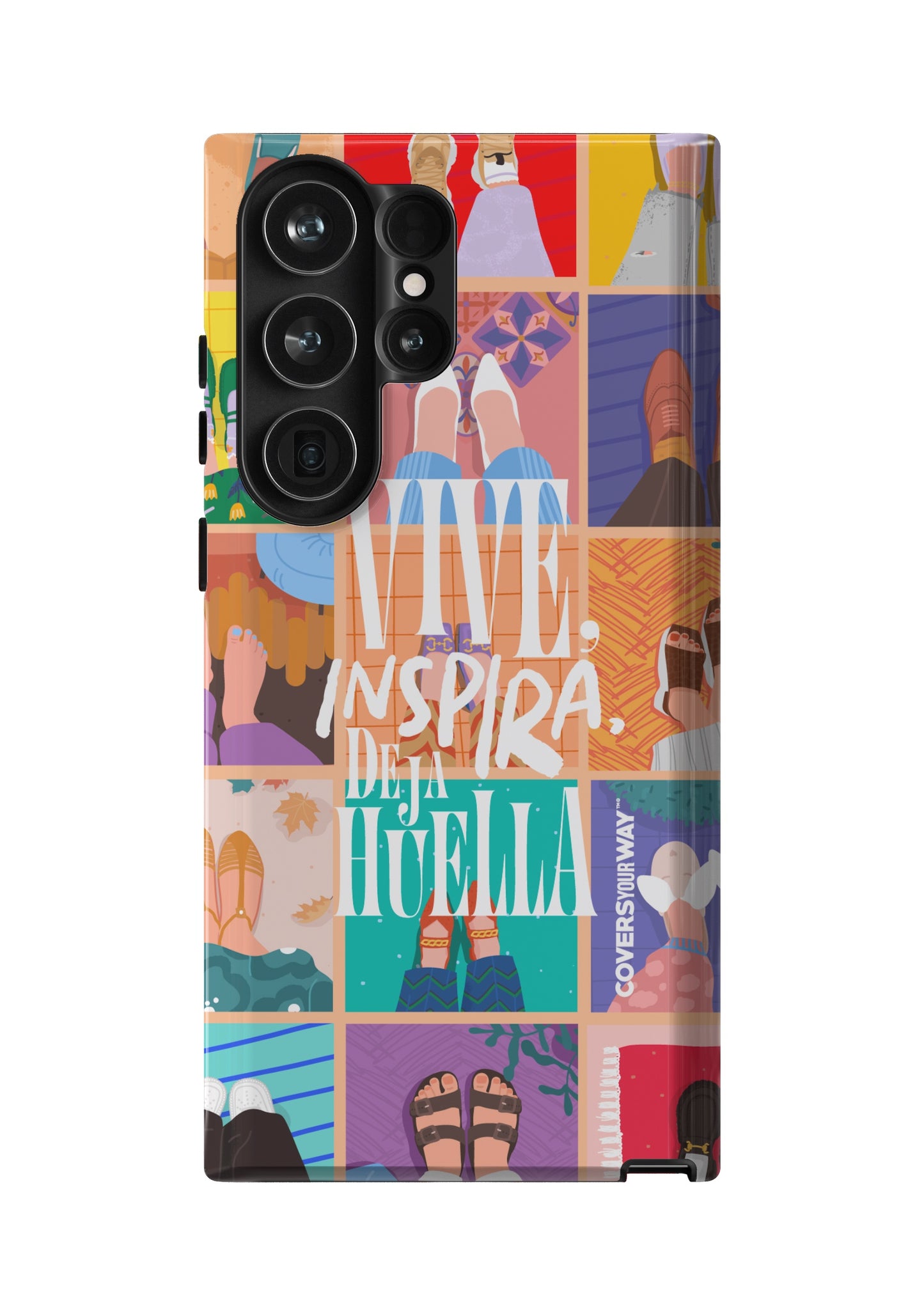 VIVE, INSPIRA, Deja HUELLA Samsung Galaxy