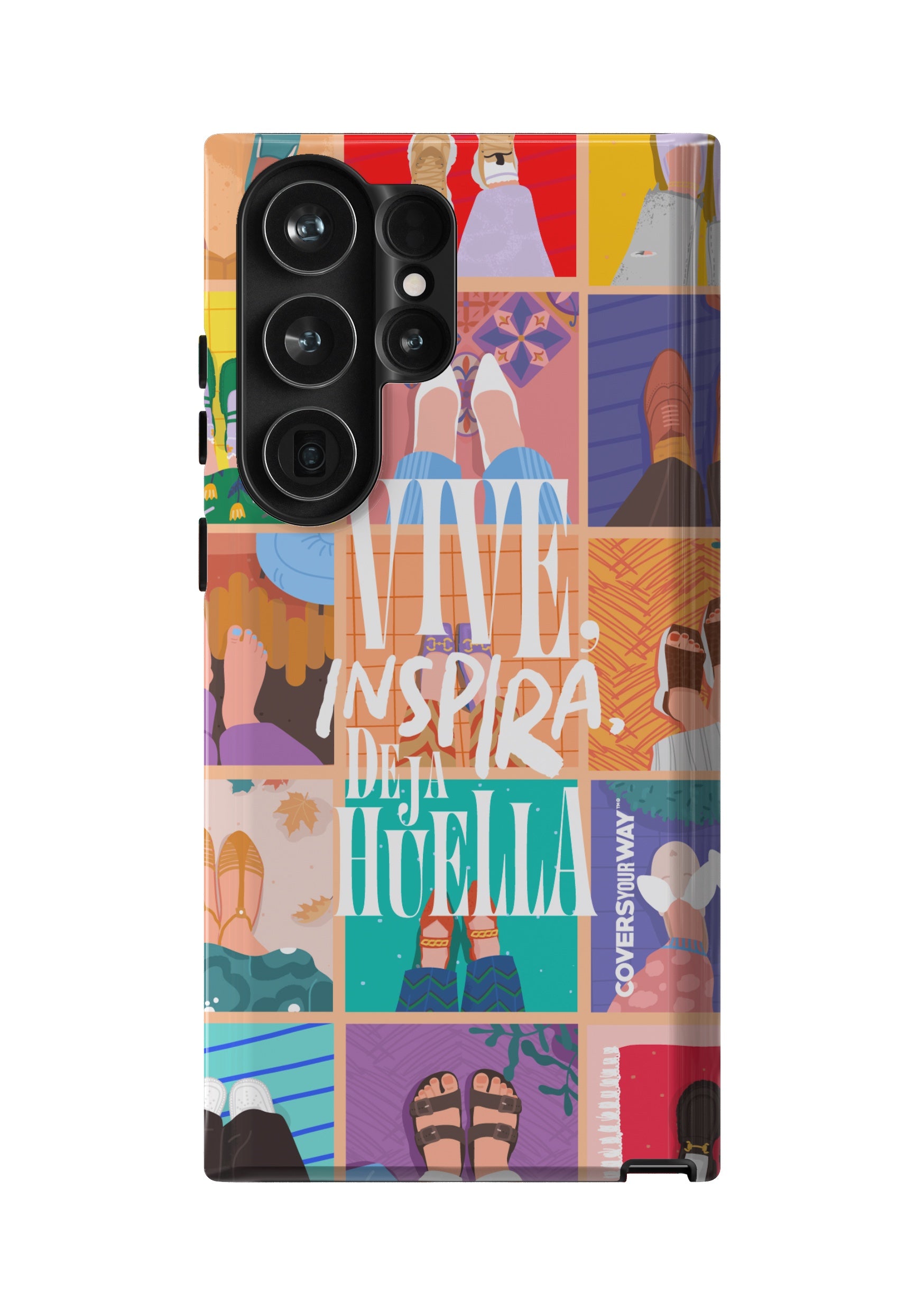 VIVE, INSPIRA, Deja HUELLA Samsung Galaxy