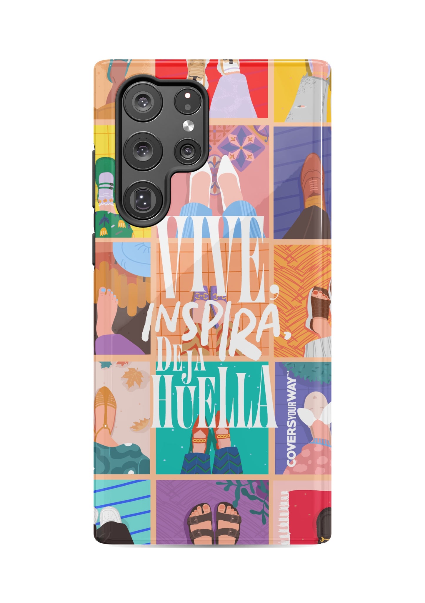 VIVE, INSPIRA, Deja HUELLA Samsung Galaxy