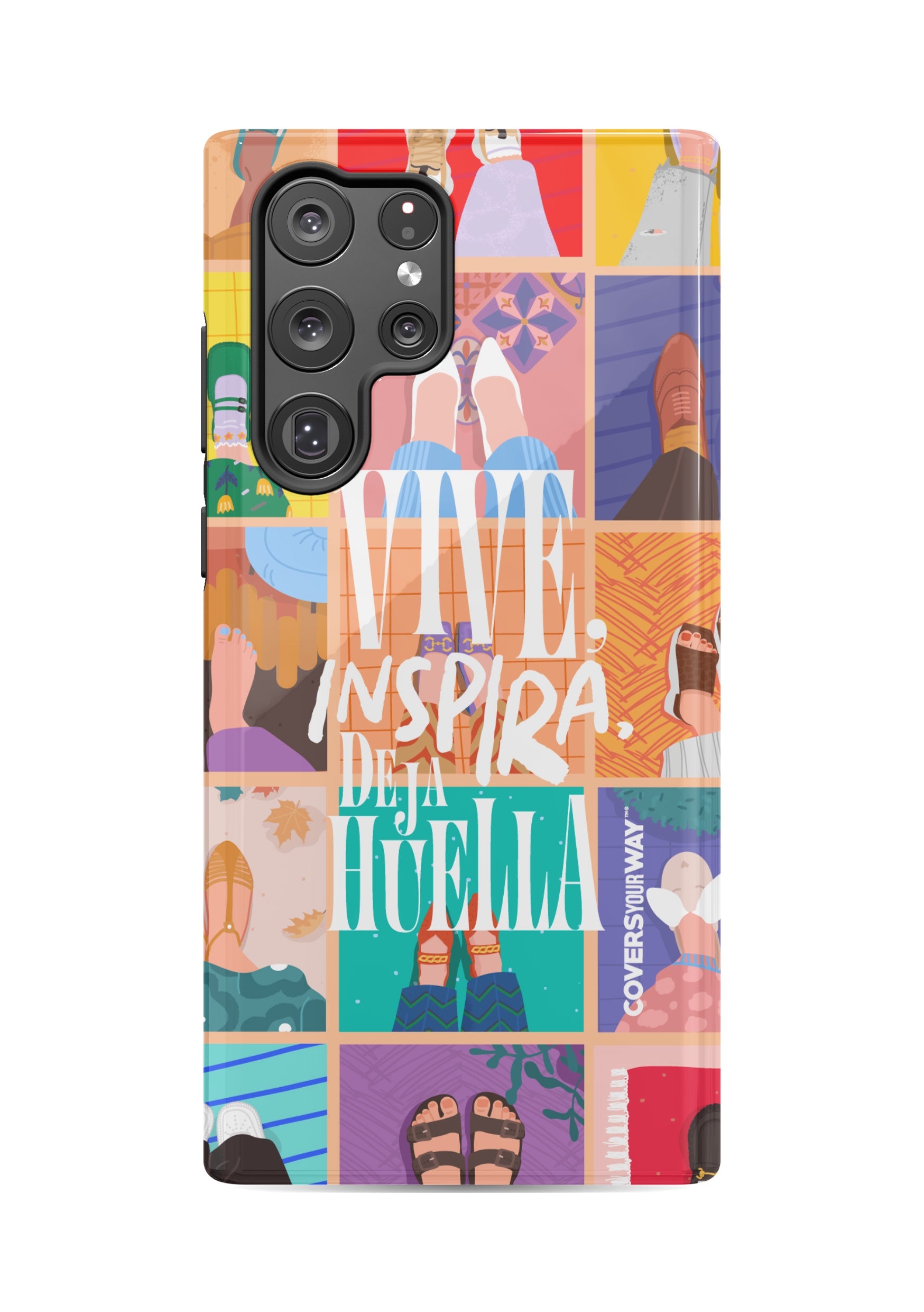VIVE, INSPIRA, Deja HUELLA Samsung Galaxy