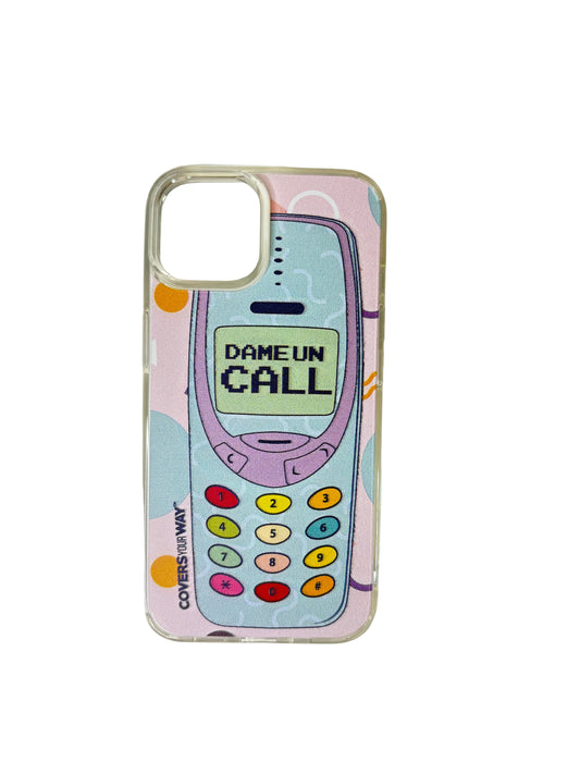 Dame un CALL iPhone 14 MagSafe Clear Impact Resistant