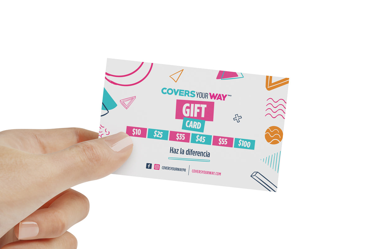 Covers Your Way Gift Card