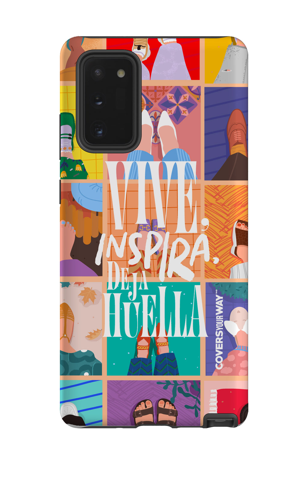 VIVE, INSPIRA, Deja HUELLA Samsung Galaxy