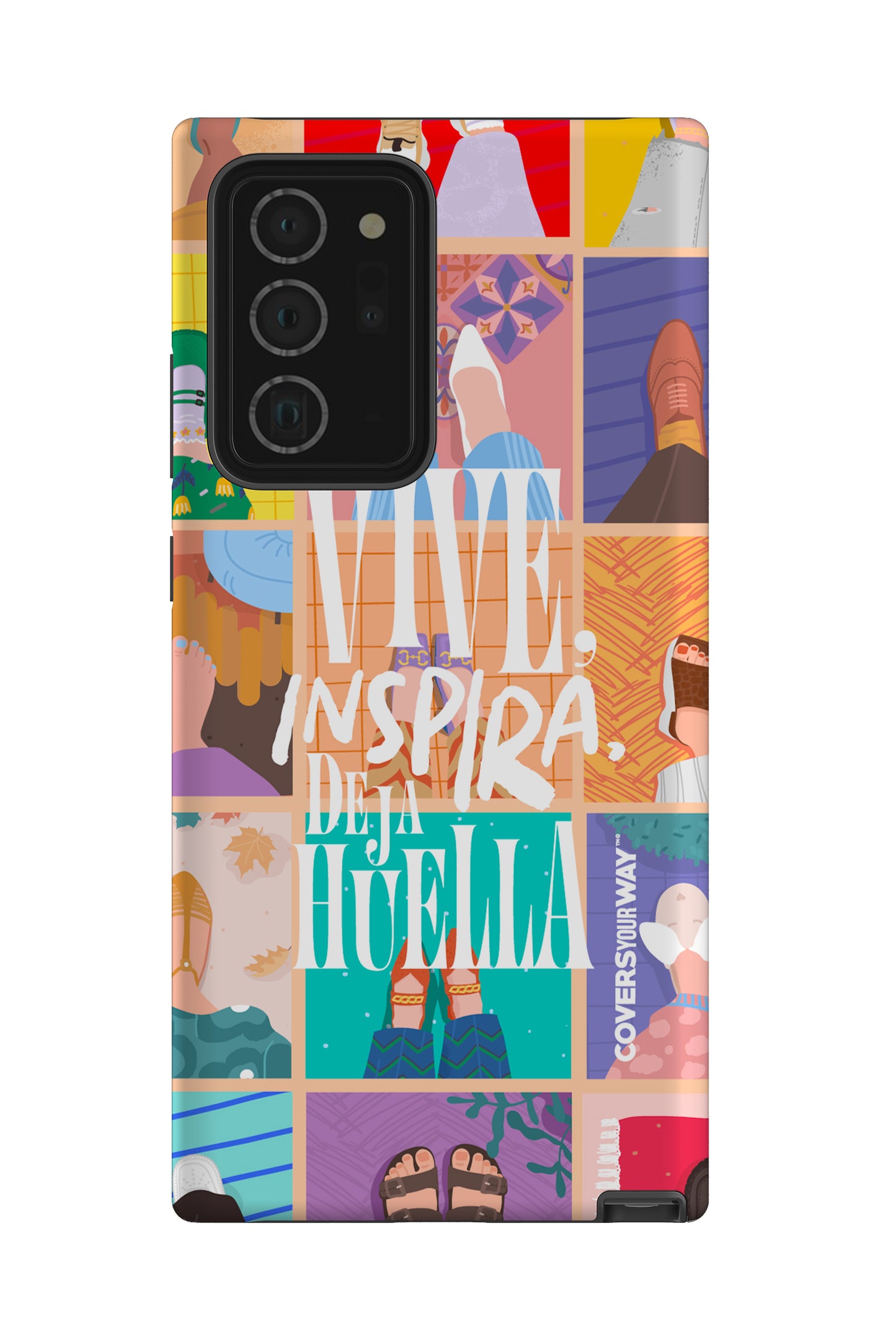 VIVE, INSPIRA, Deja HUELLA Samsung Galaxy