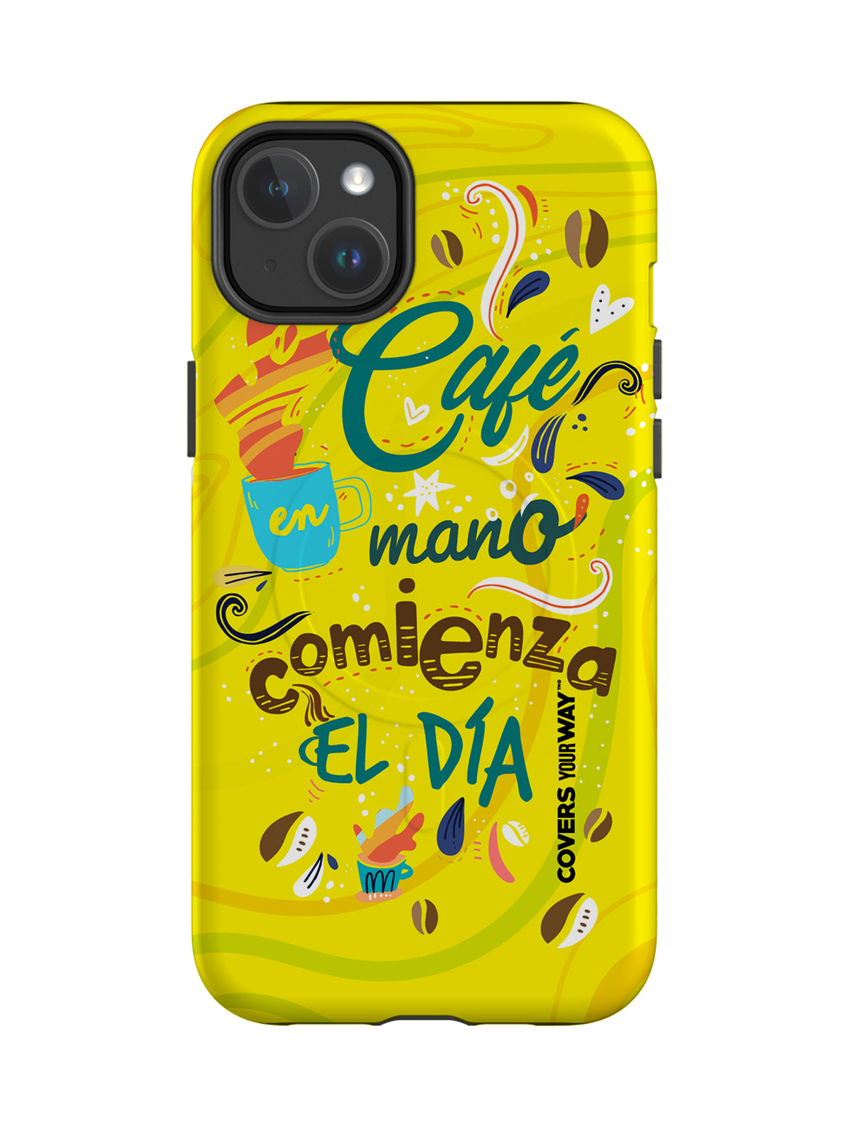 Café en mano