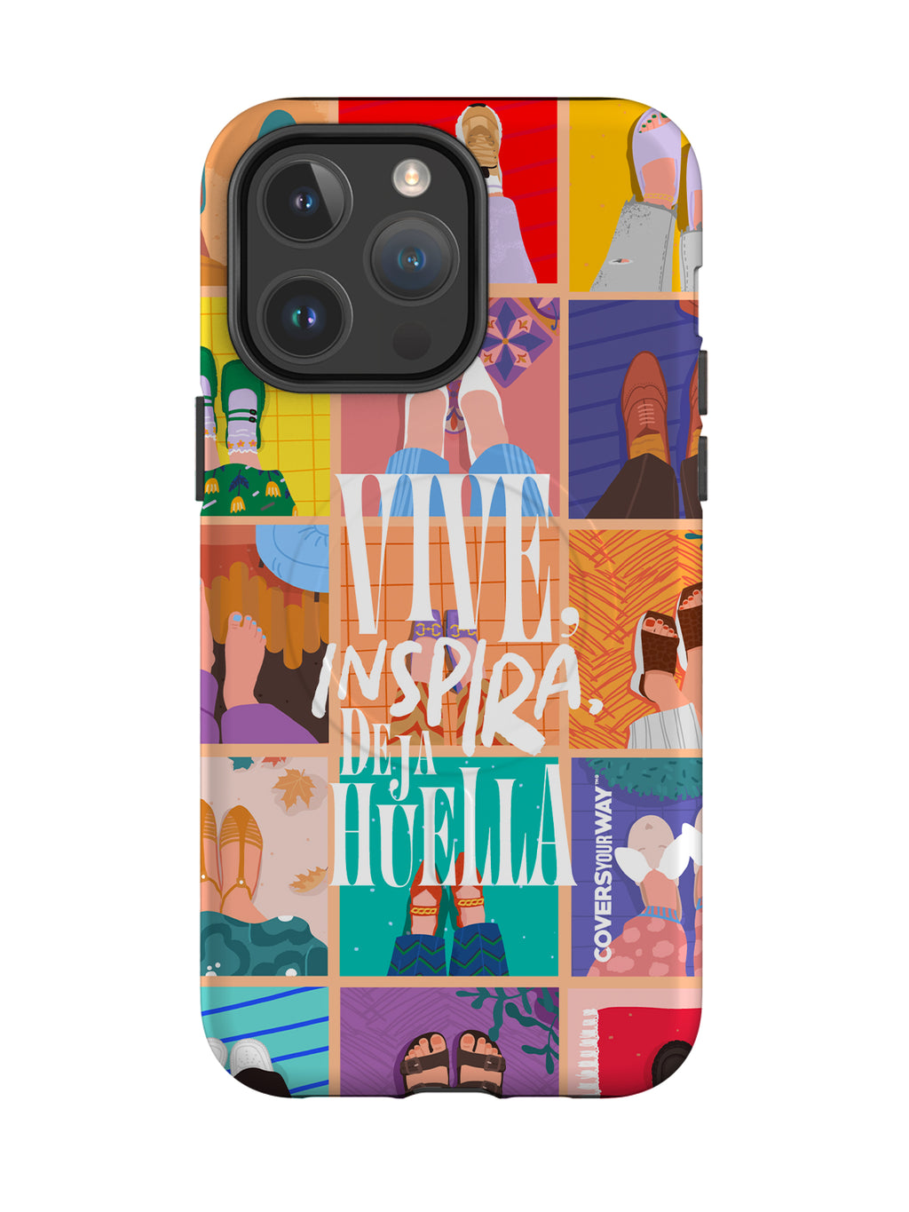 VIVE, INSPIRA, Deja HUELLA