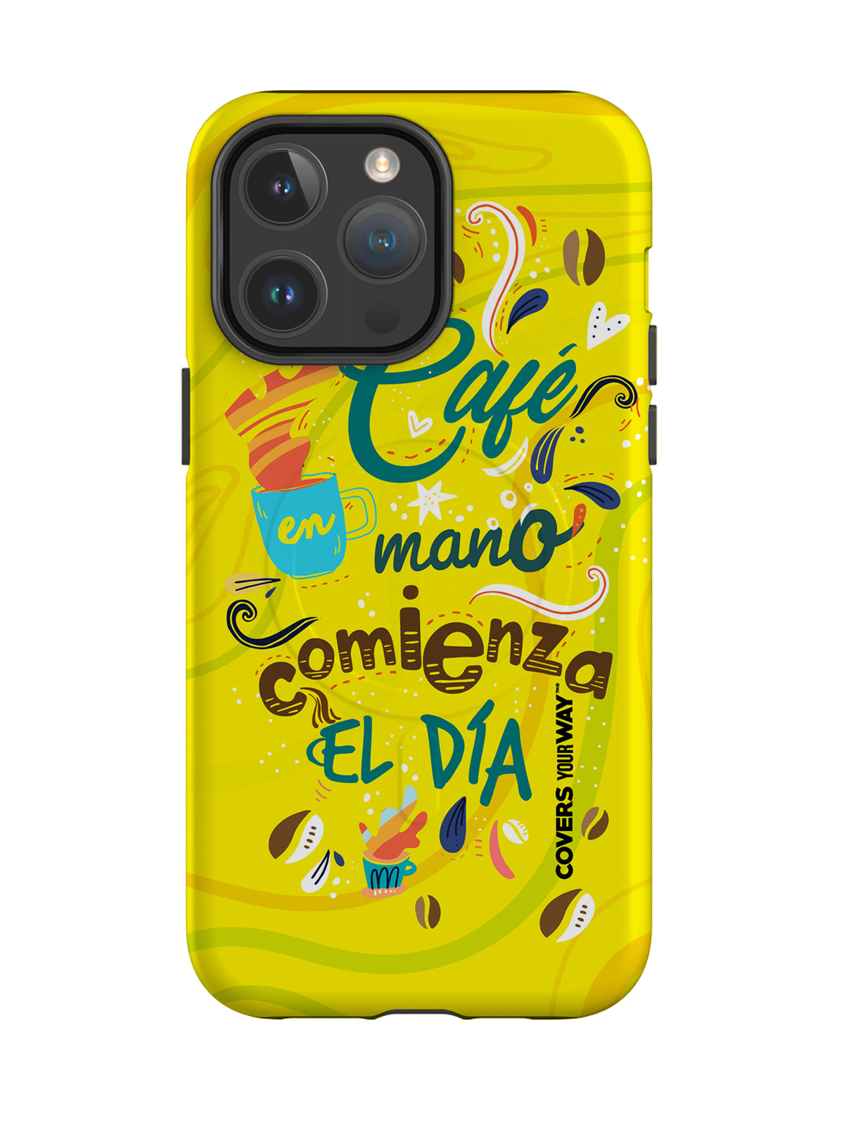 Café en mano