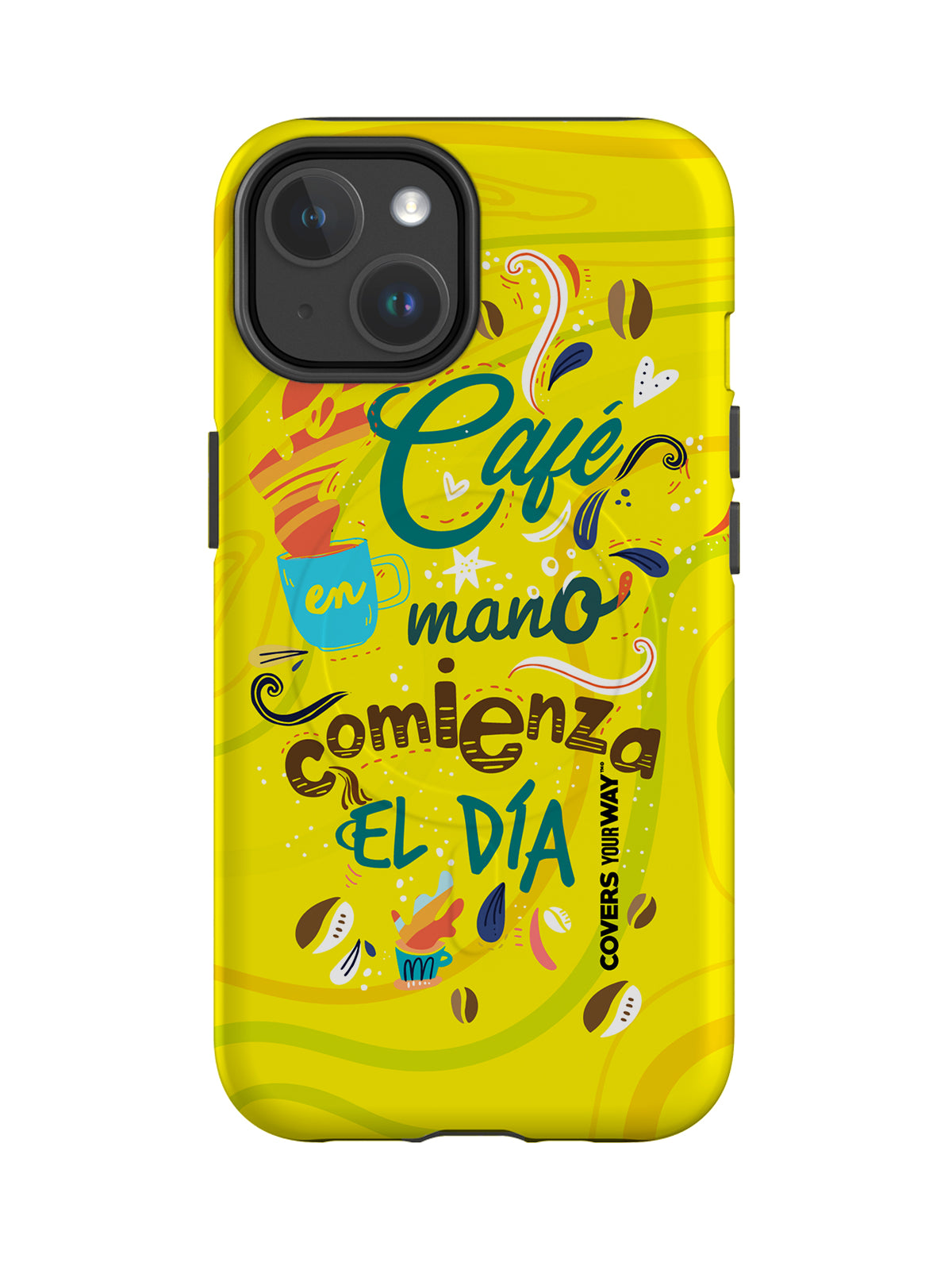Café en mano