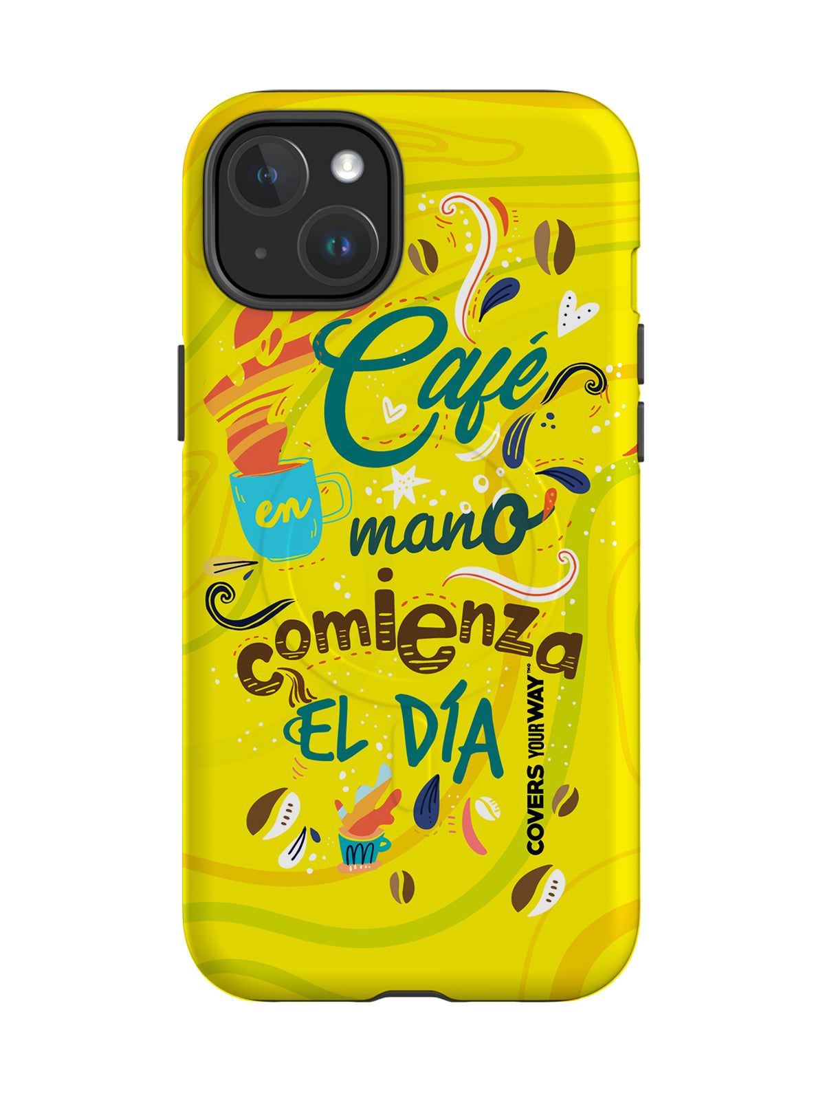 Café en mano