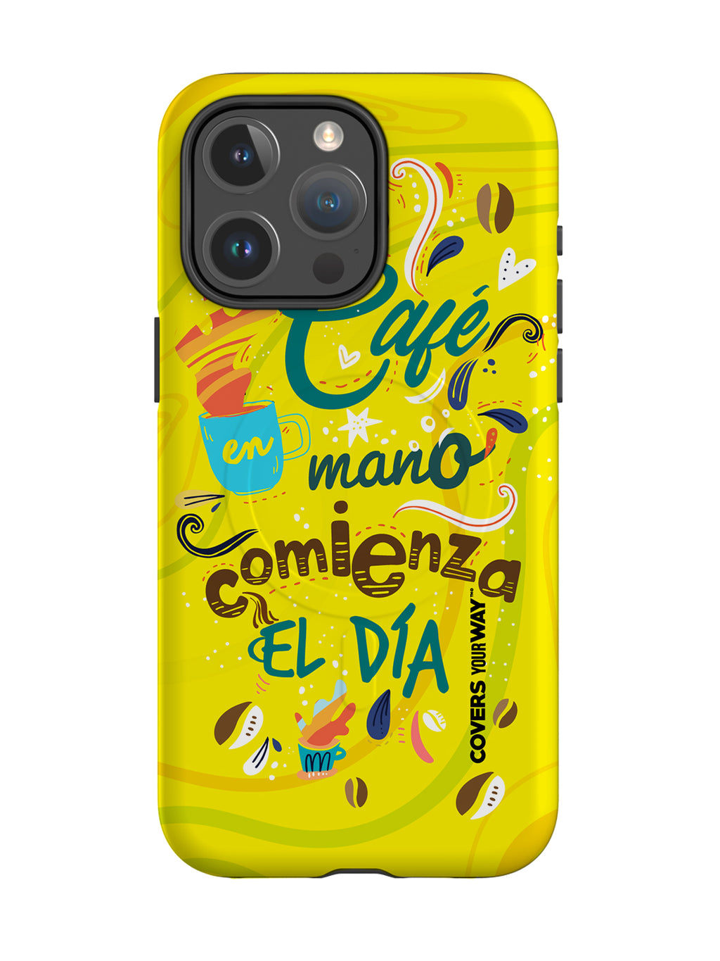 Café en mano