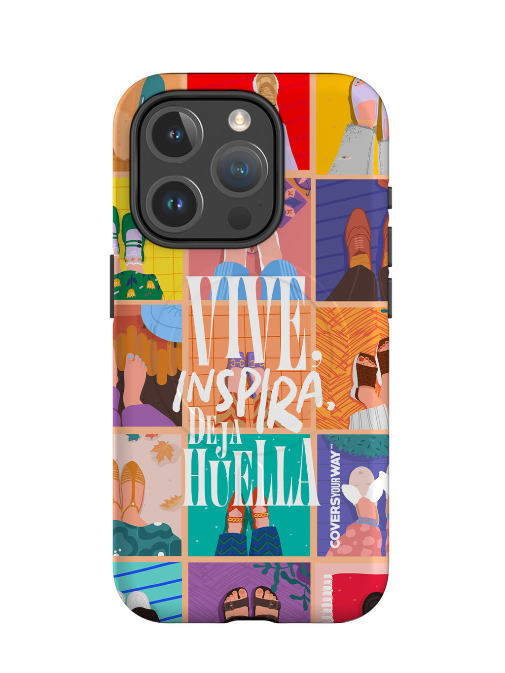 VIVE, INSPIRA, Deja HUELLA