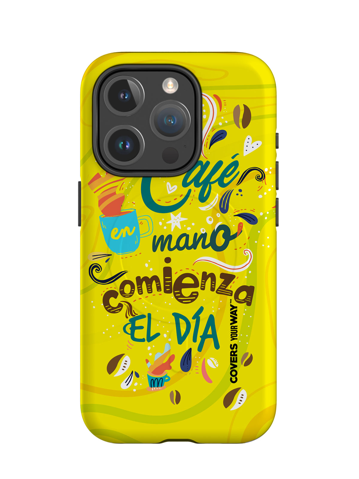 Café en mano