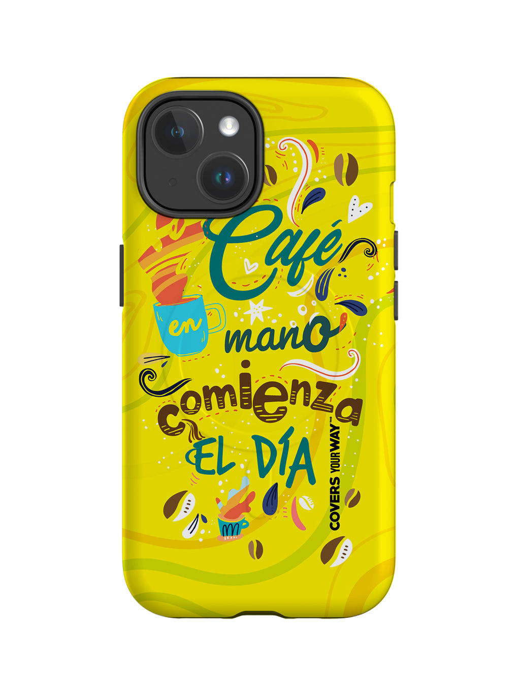 Café en mano
