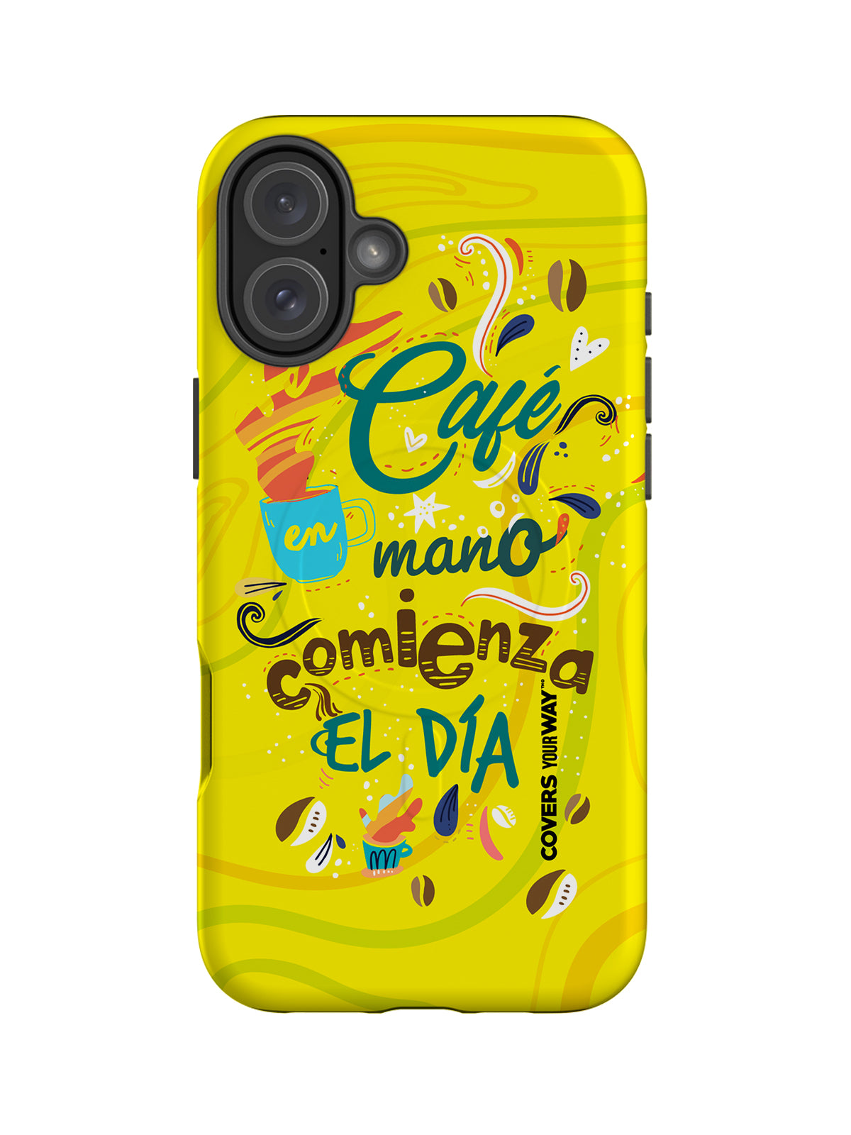 Café en mano