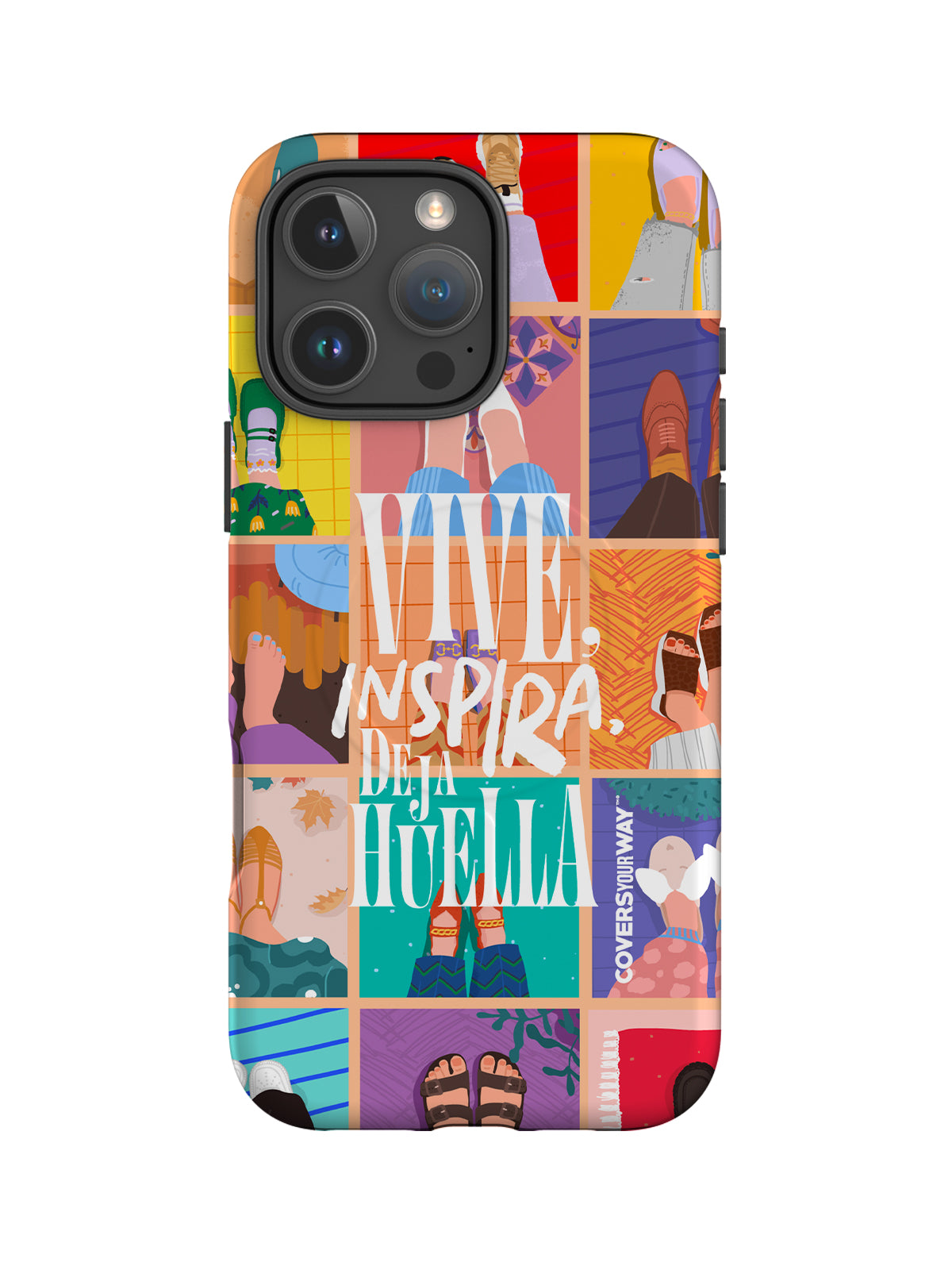 VIVE, INSPIRA, Deja HUELLA