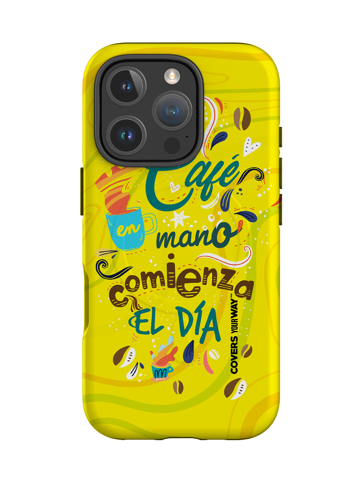 Café en mano