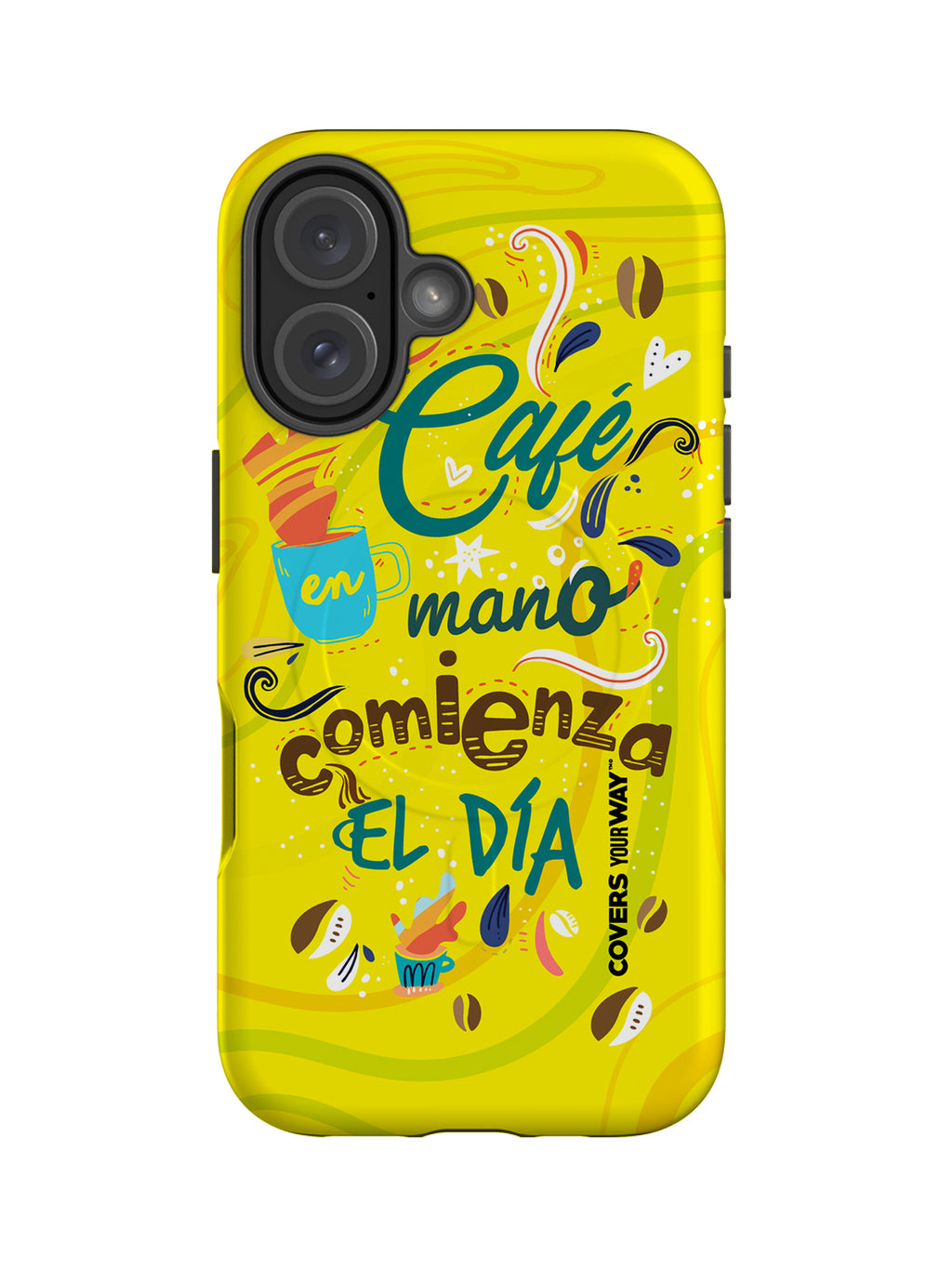 Café en mano