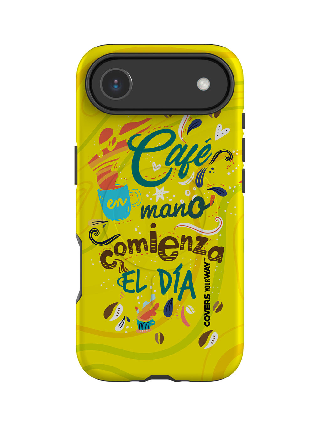 Café en mano