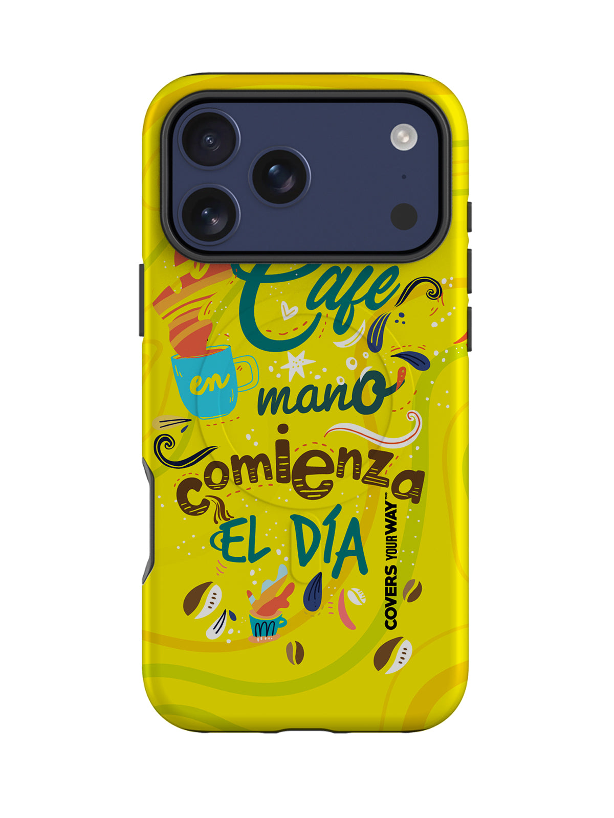 Café en mano