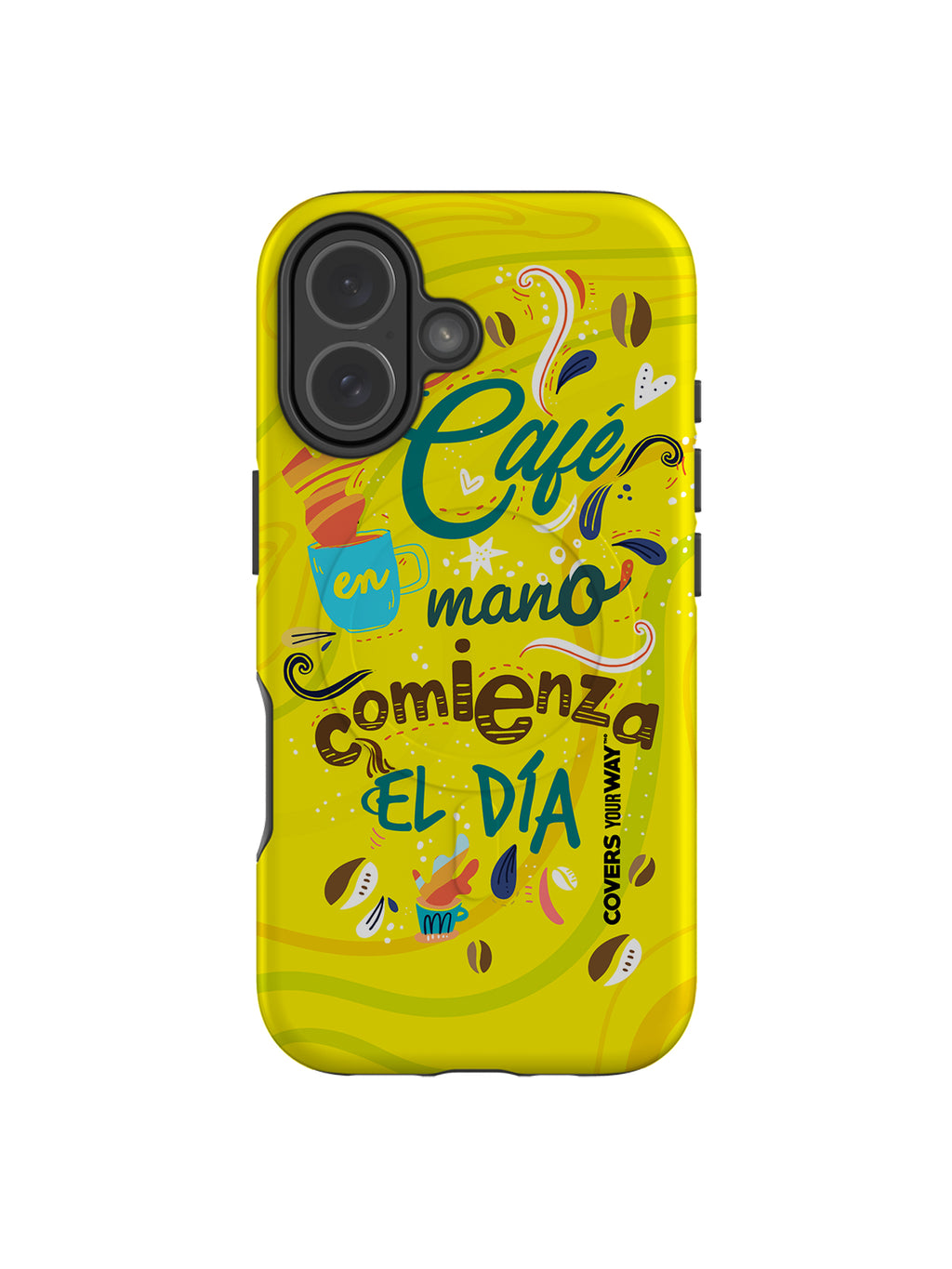 Café en mano