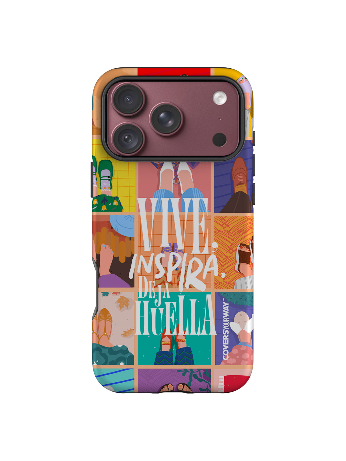 VIVE, INSPIRA, Deja HUELLA
